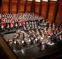 orchestra in a concert hall